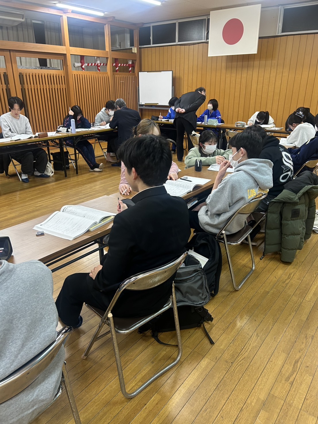 山下塾の授業風景